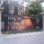 Pancarta Feria Libro antiguo